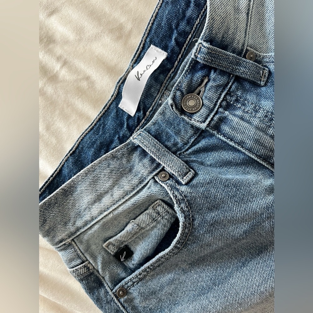 KanCan May High Rise Released Hem Shorts